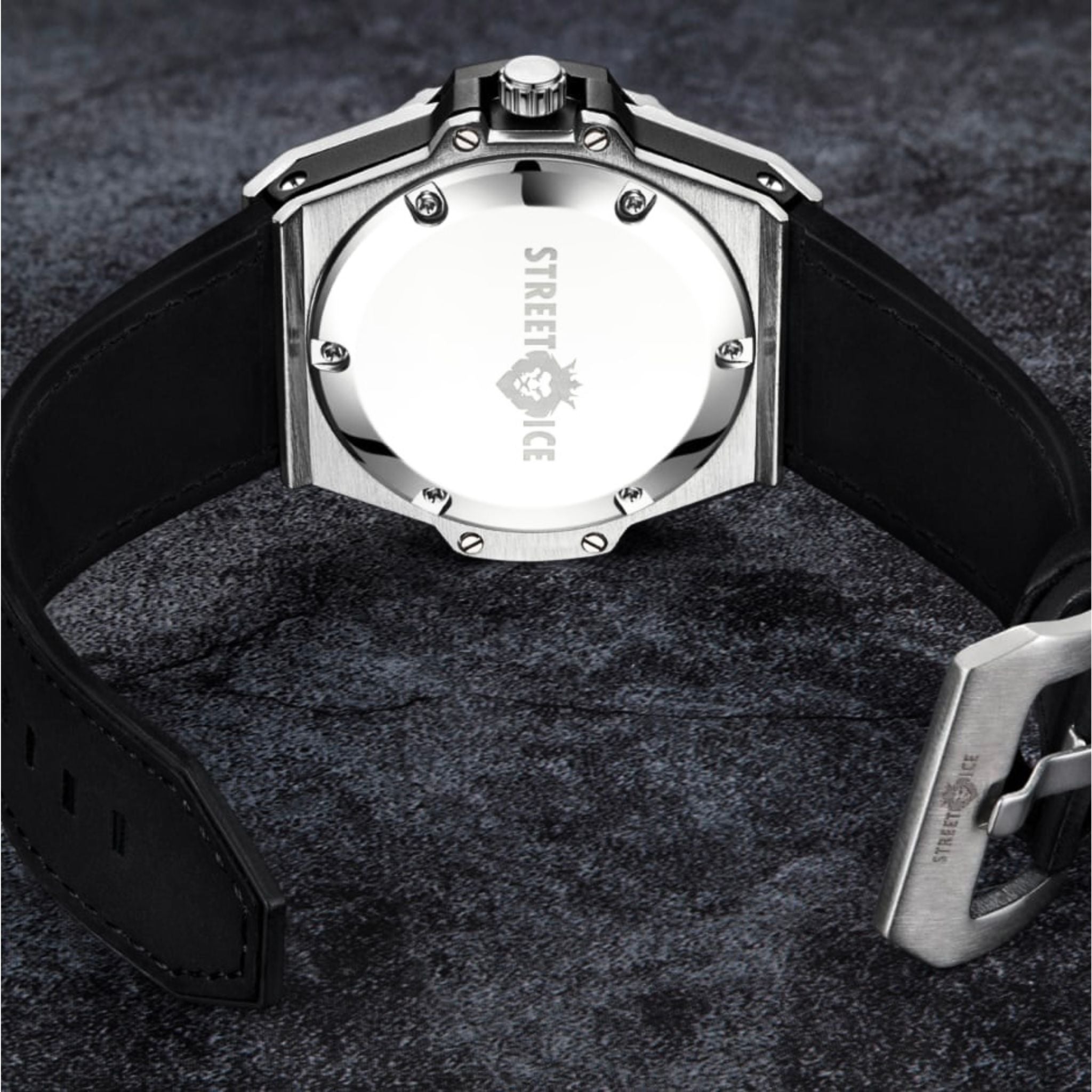 NEW Iced Octagon - Silver - Streetice