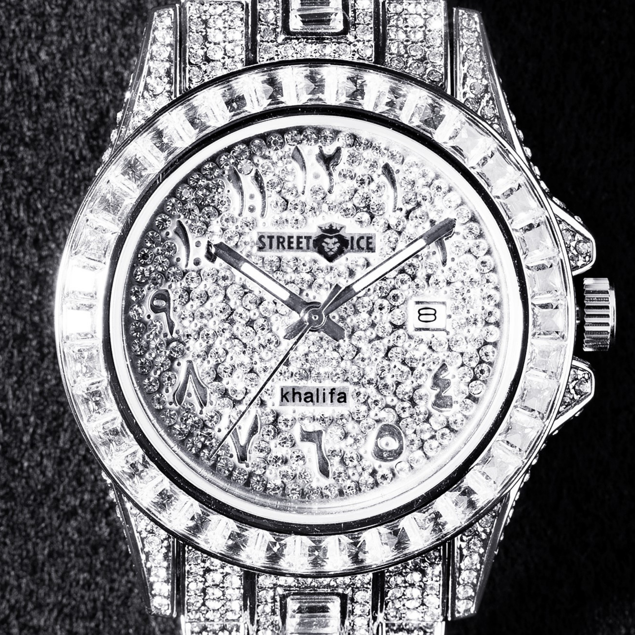 NEW Iced Khalifa Watch - Streetice