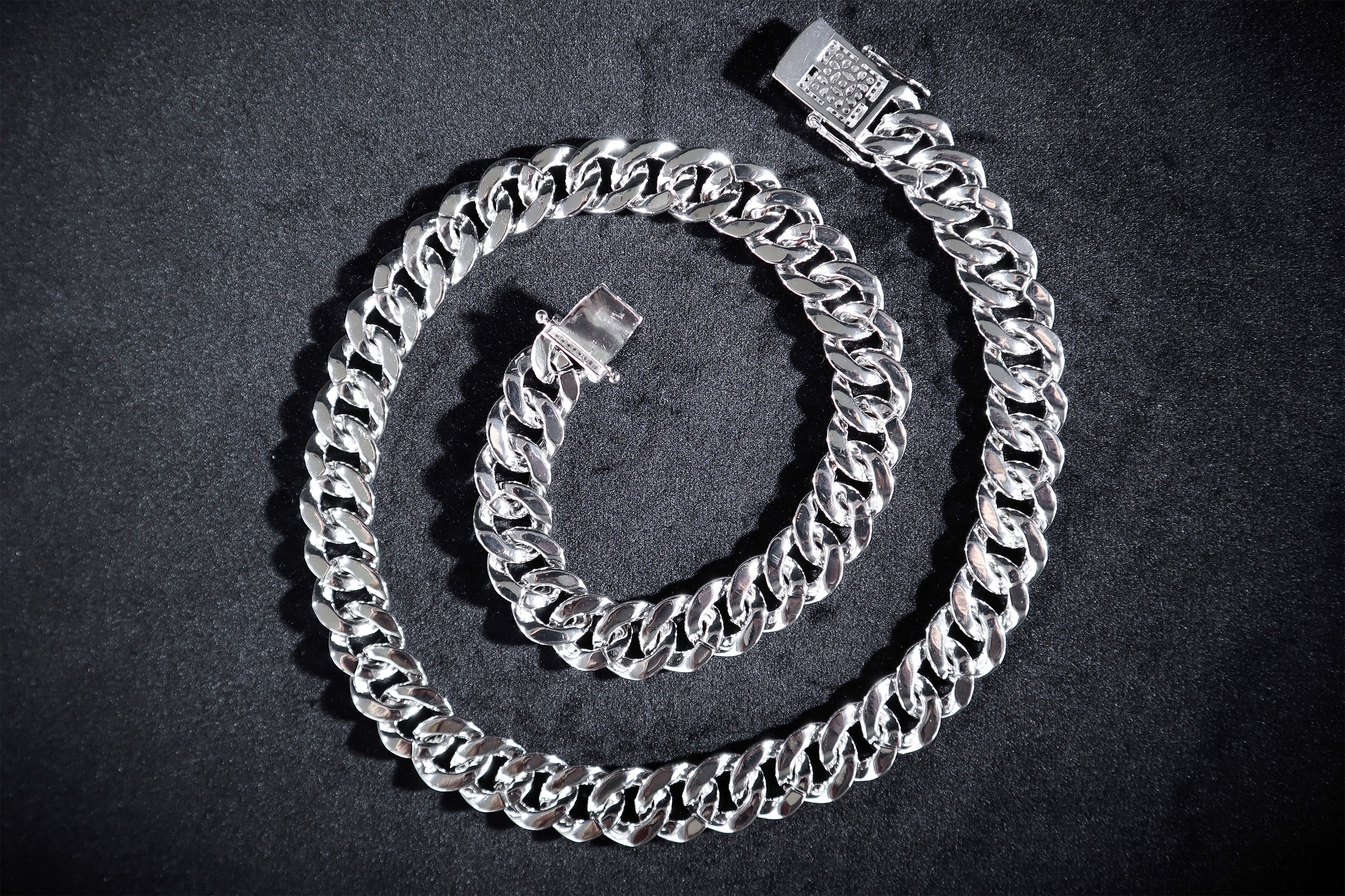 Double Miami Cuban Choker & Bracelet Set - Streetice