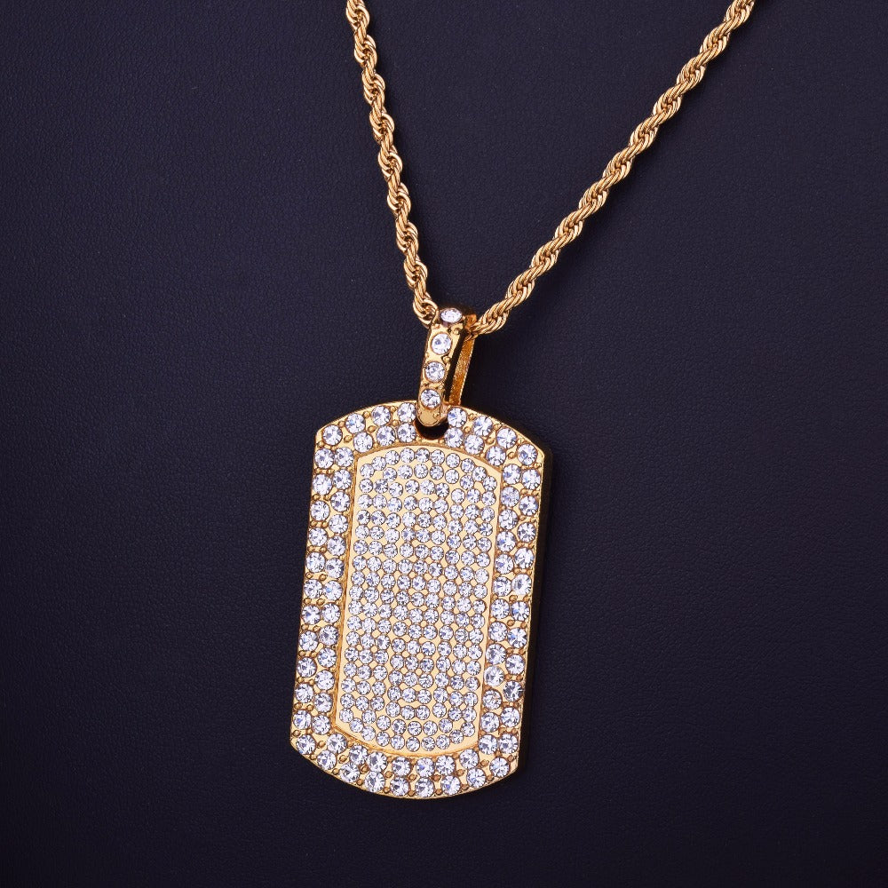 Big Iced Square Badge - Streetice