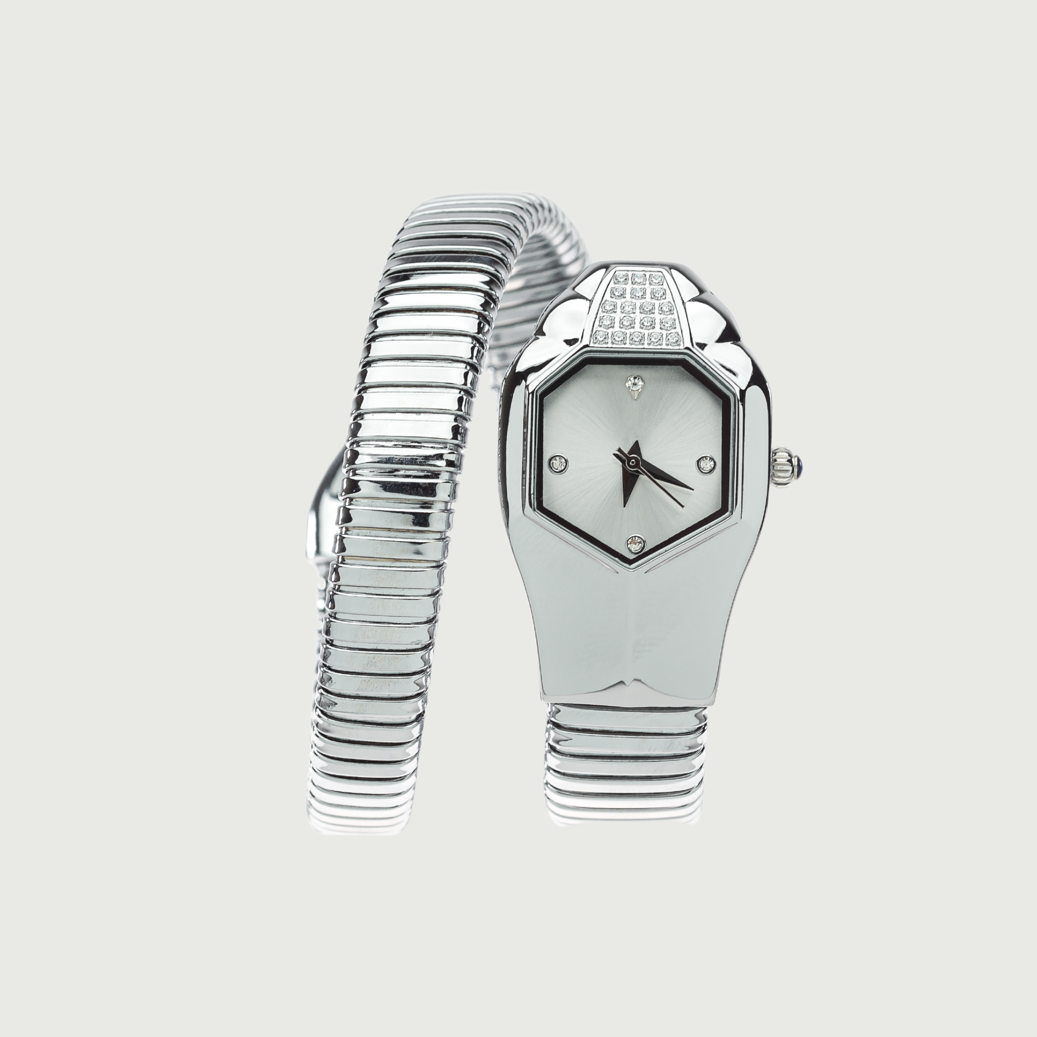 Iced Snake - Silver - Streetice