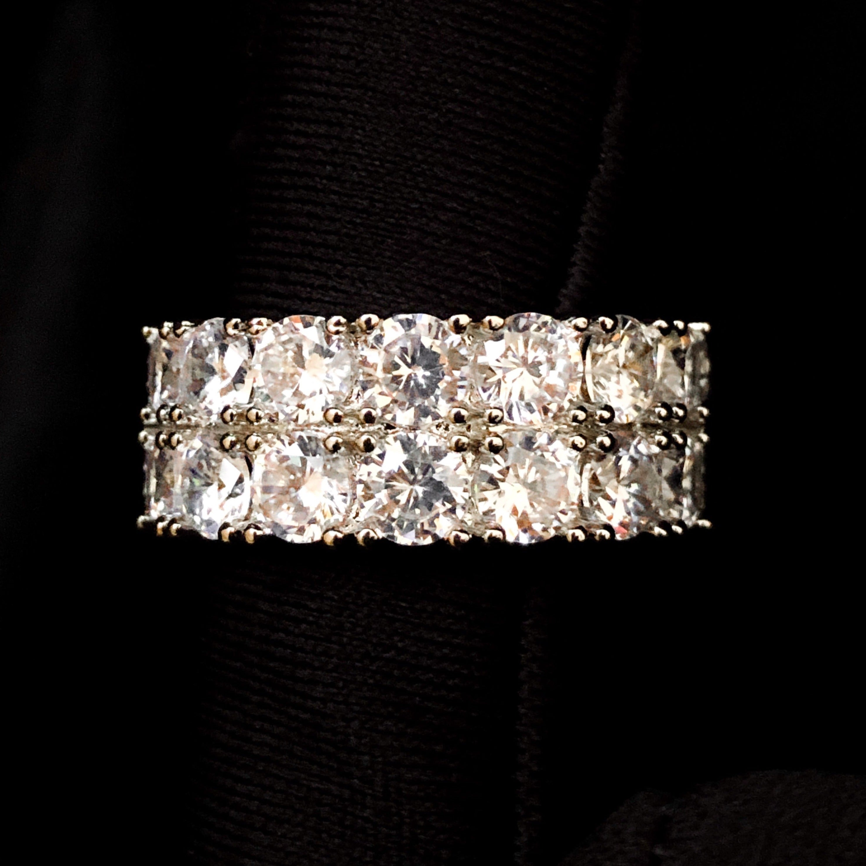 Double Row Eternity Band - Streetice