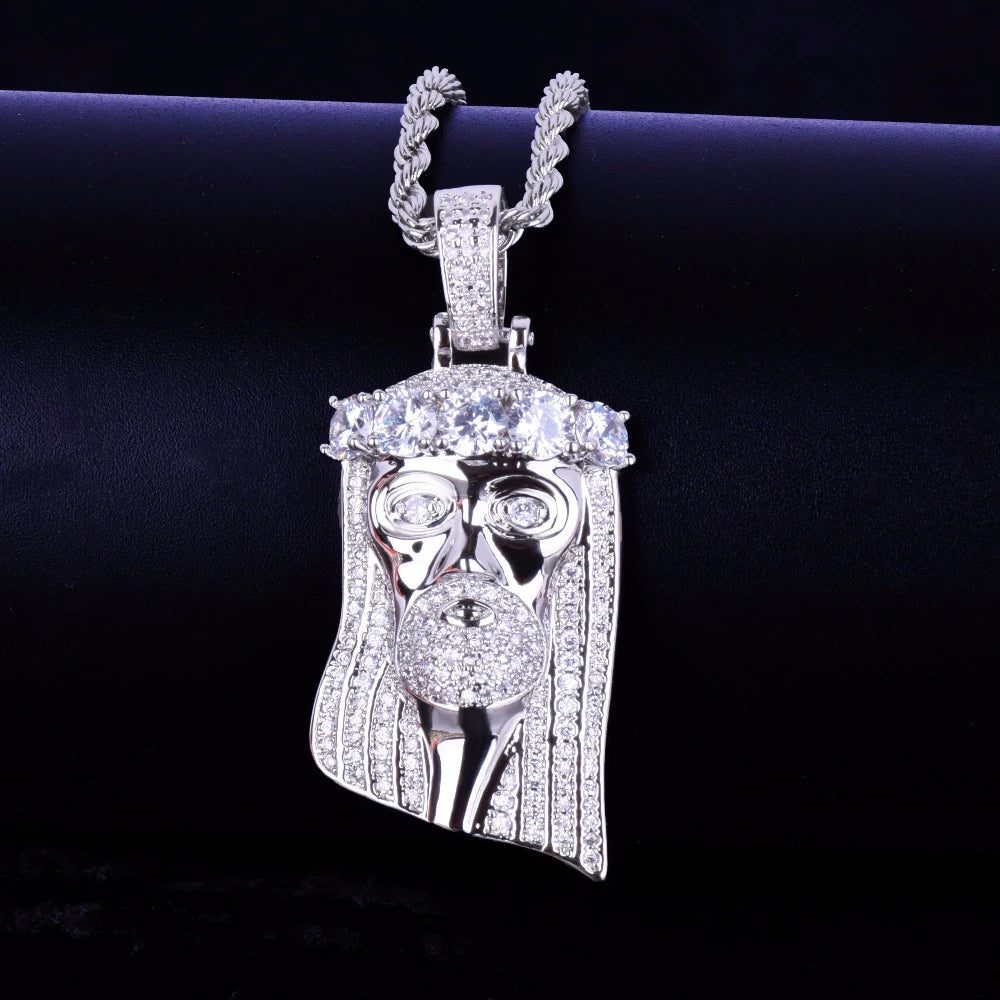 Iced Jesus Pendant - Streetice